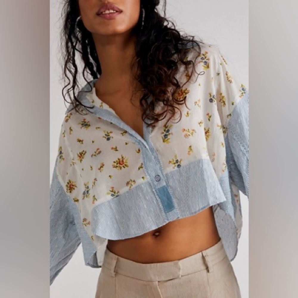 Free People The Gardens Crop